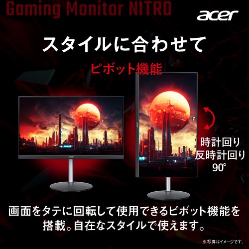 Acer ゲーミングモニター 23.8インチ XF243YM3bmiiprx Acer NITRO ゲーミングモニター XF243YM3bmiiprxを検証レビュー