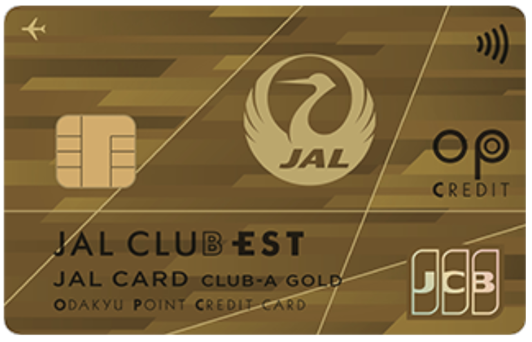 JALカード OPクレジット JAL CLUB EST CLUB-Aゴールドカード 1