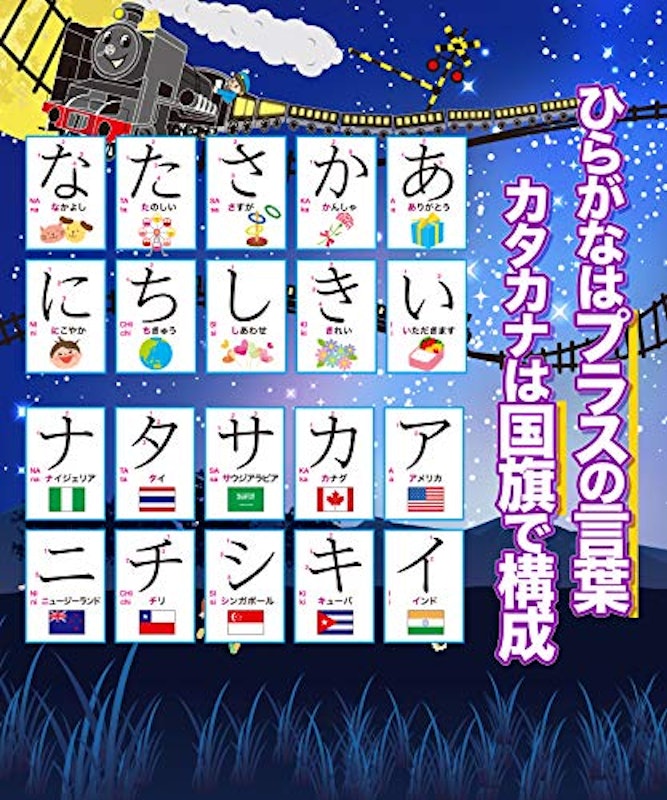 ひらがな&カタカナ&アルファベット お風呂ポスター 4枚セット 3