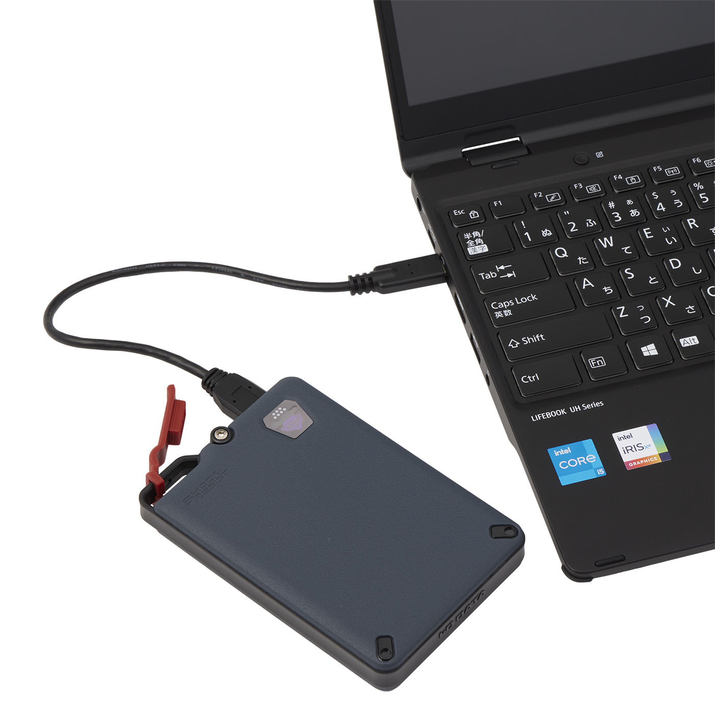 セキュリティポータブルSSD 3