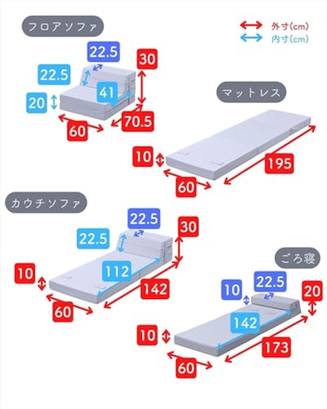 ソファー マットレス 2