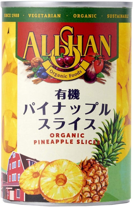 有機パイナップルスライス 1