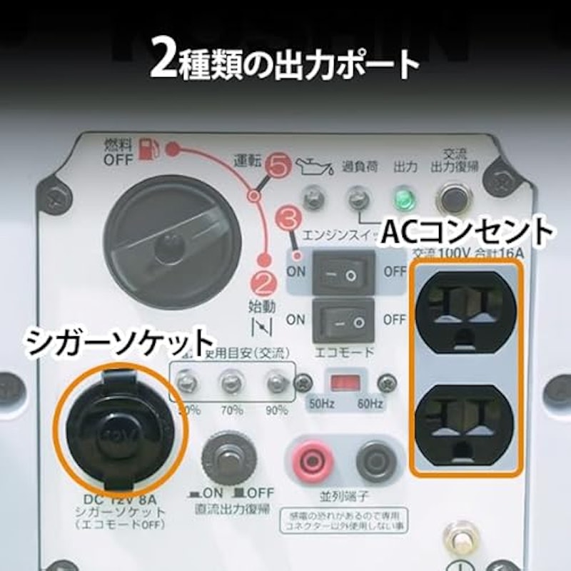 ミナトワークス インバータ発電機 3