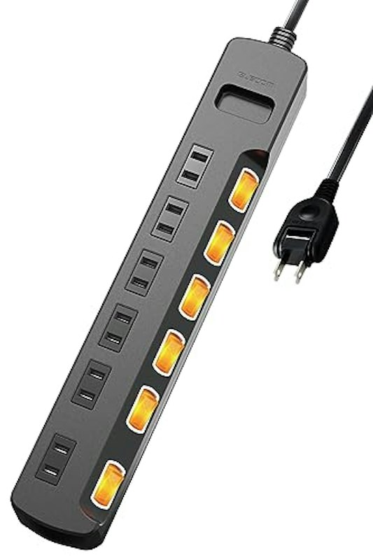 ほこり防止シャッター付 雷ガードタップ 1