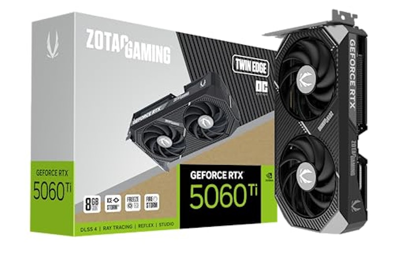 GAMING GeForce RTX 5060 Ti 8GB Twin Edge OC 1