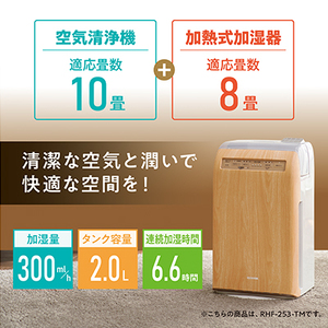 加湿空気清浄機 2