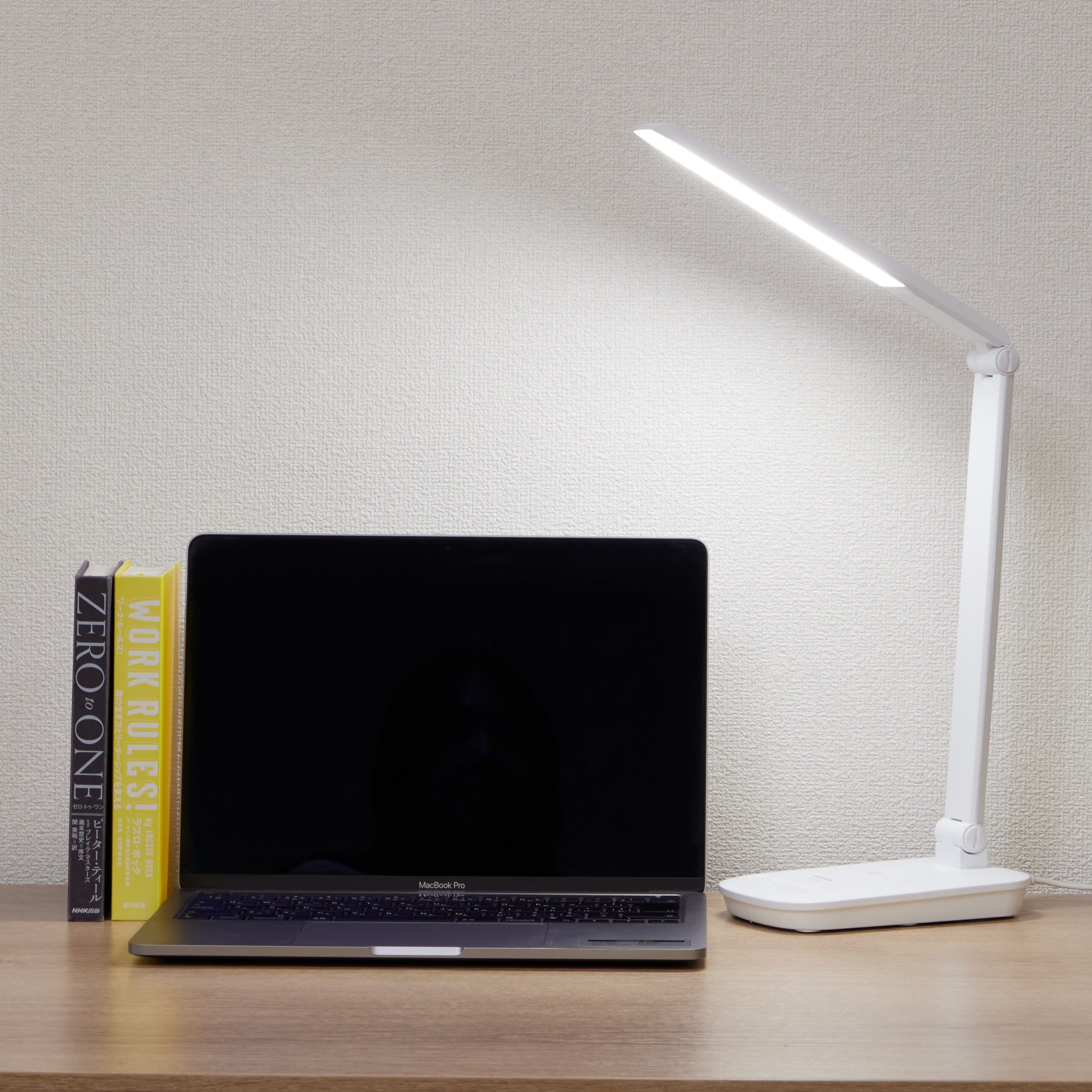 LEDデスクライトQi充電シリーズ 平置きタイプ  調光 7