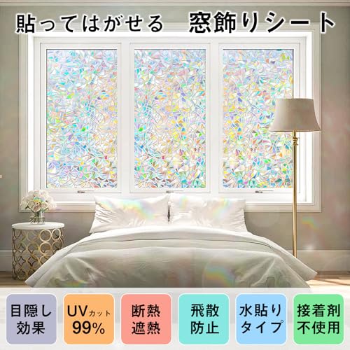 窓用フィルム吸盤付き 熱線反射窓フィルム 夏の日焼け対策してくださいカーテン 冬のの防寒・断熱カーテン防ぐ 保温 完全遮光、非粘着目 網入りガラス対応断熱シートのおすすめ人気ランキング【2026年1月】 | マイベスト