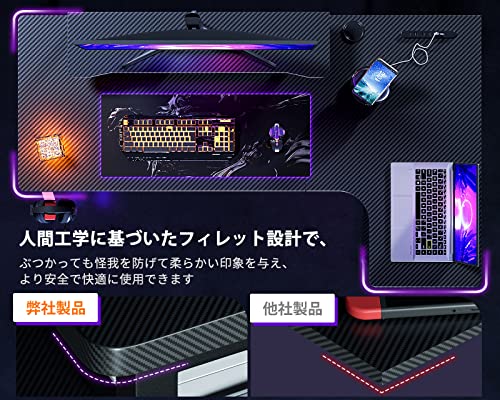 L字ゲーミングデスク 6