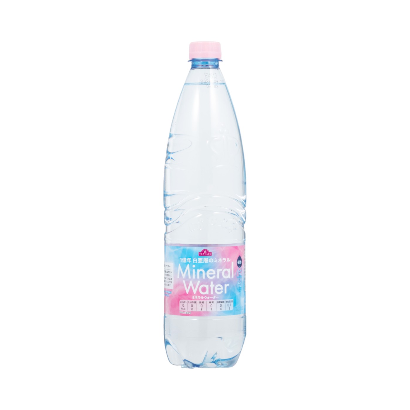 イオン TOPVALU 硬水 1億年白亜層のミネラル Mineral Water クチコミ評価・評判&検証レビュー 1
