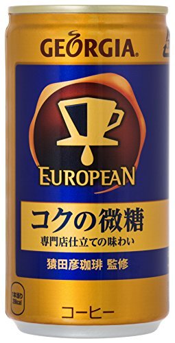 ヨーロピアン コクの微糖 1