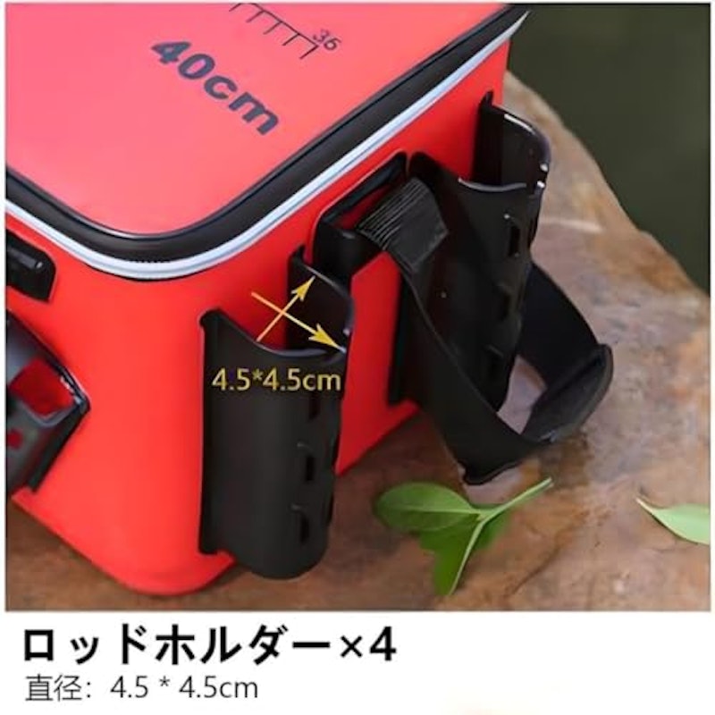 タックルボックス ロッドホルダー付き 3