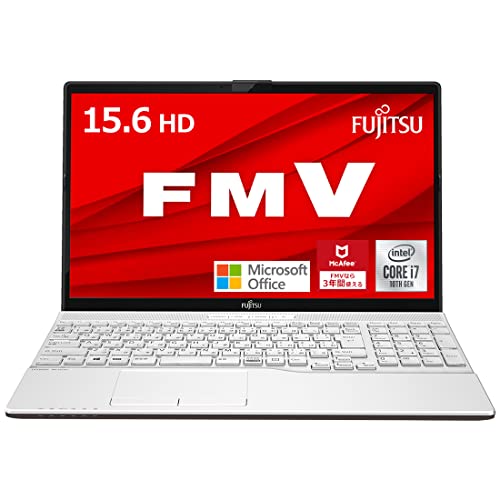 ダークブラウン 茶色 FUJITSU(富士通)［15.6型 /4K有機EL/ハイレゾ対応