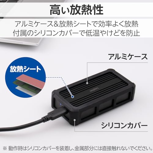 M.2 NVMe SSDケース 5