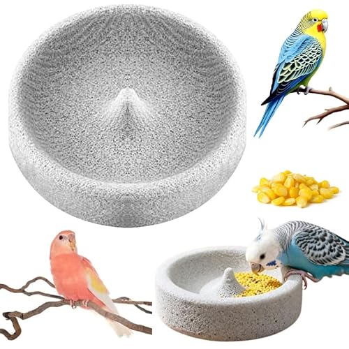 鳥用食器 円形バードフィーダー 1