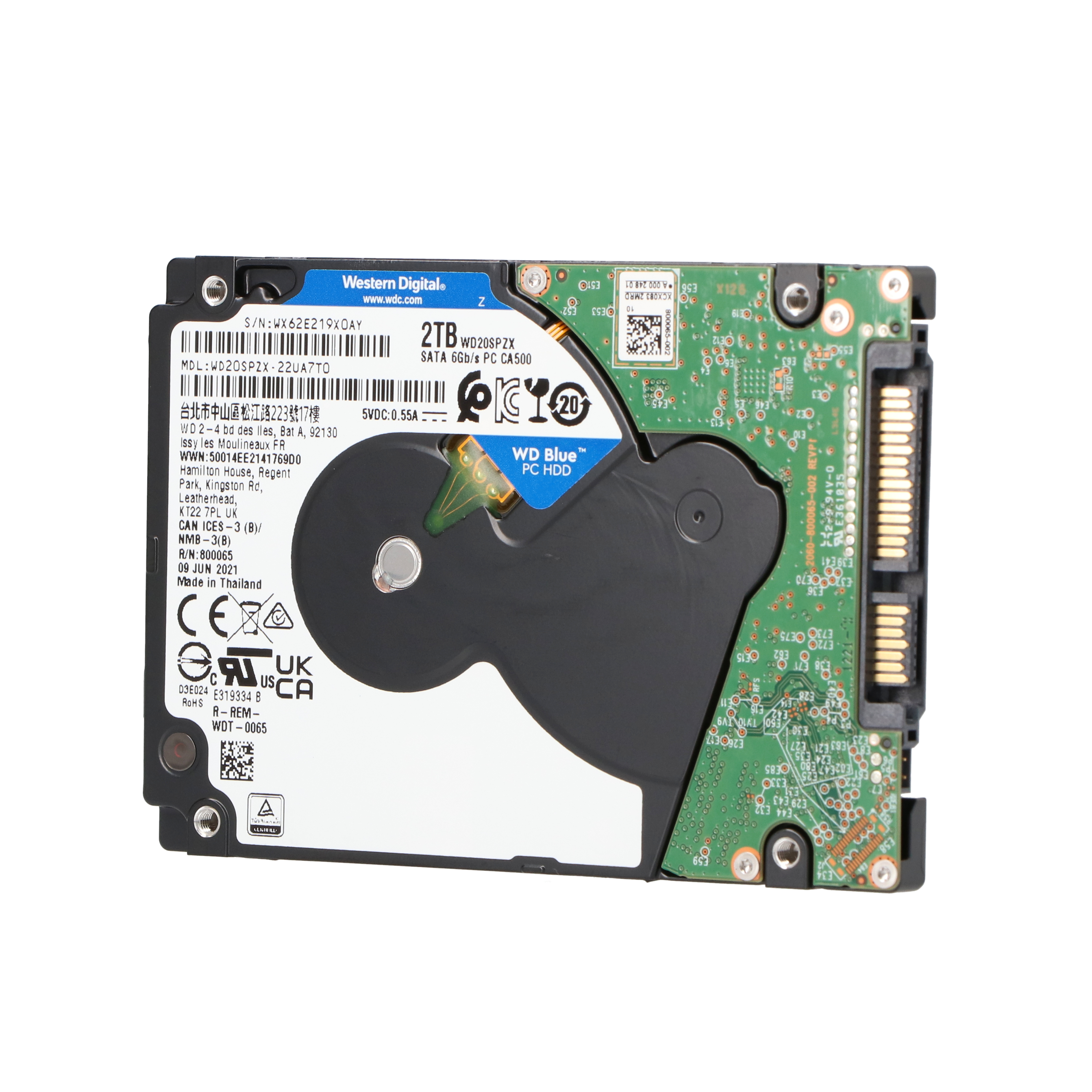 TOSHIBA MQ04ABD200 2TB 2.5インチHDD　ほとんど新品 Amazon | 東芝 HDD MQ04ABDxxx シリーズ (2.5インチ / SATA 6Gbit/s