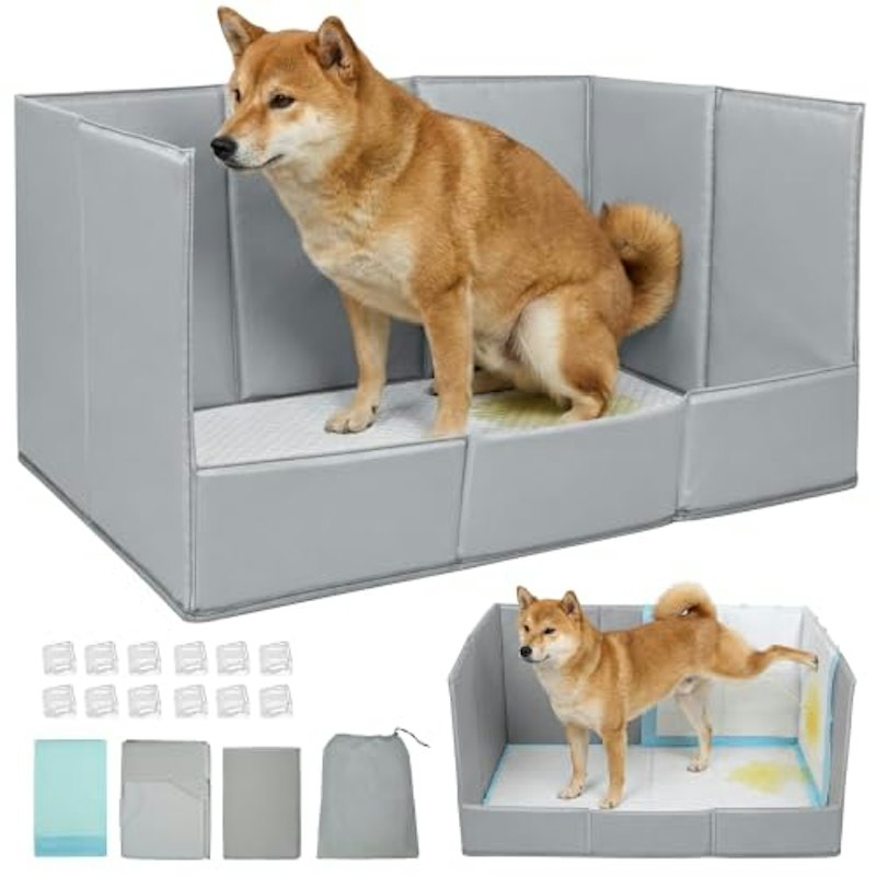 囲い付き犬用トイレ 1