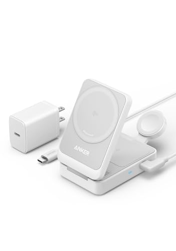 Wireless Charging Station Foldable 3-in-1 1