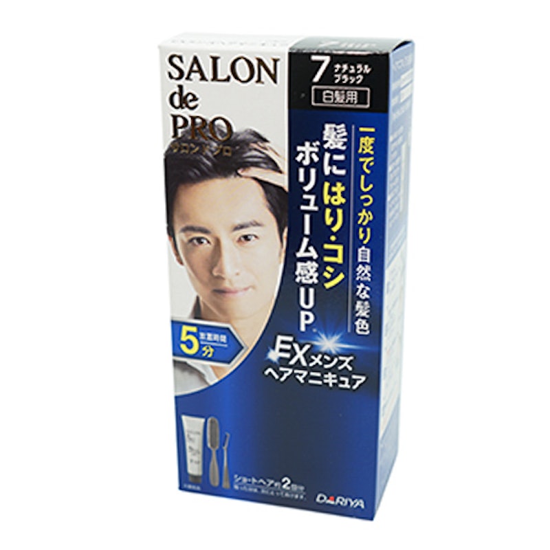 EXメンズ ヘアマニキュア(白髪用) 1