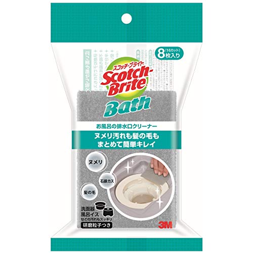 スコッチ・ブライト お風呂の排水口クリーナー 1