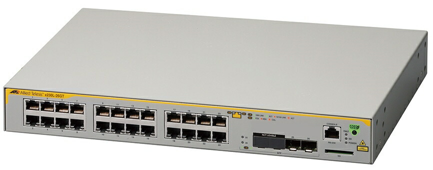 アライドテレシスのスイッチングハブのおすすめ人気ランキング【2026年