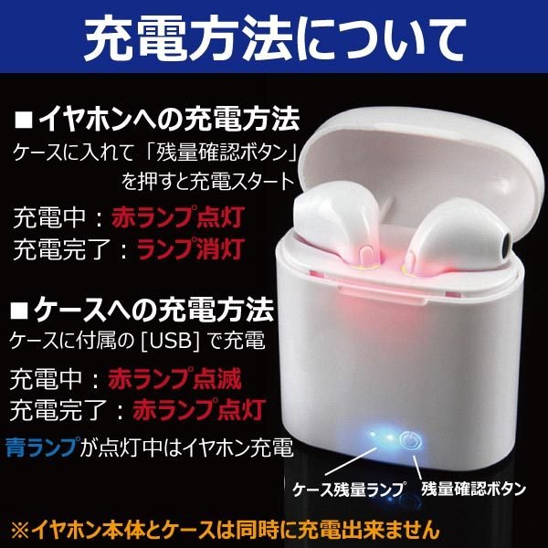 ワイヤレスイヤホン 5719 8
