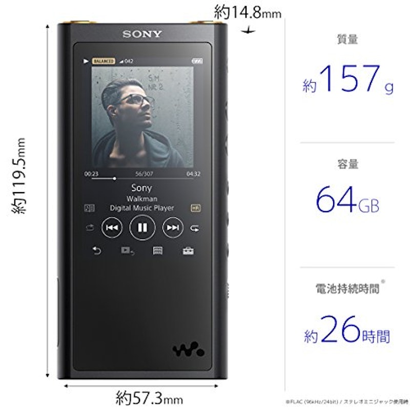ウォークマン ZXシリーズ NW-ZX300 5