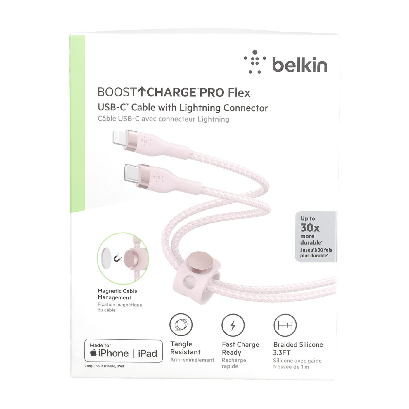 BOOST↑CHARGE PRO Flex ライトニングケーブル 4