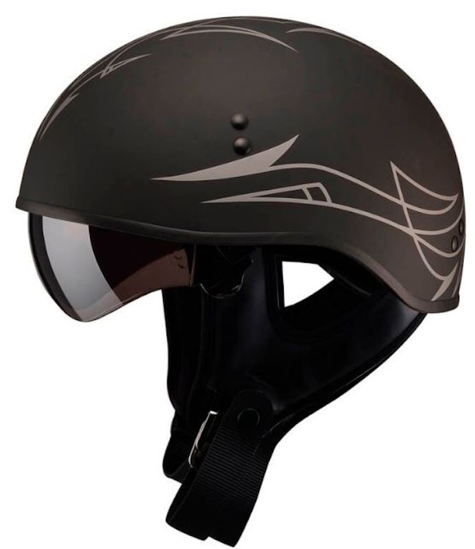 ハーフヘルメット GM65 Naked Pinstripe Helmet 2017モデル 1
