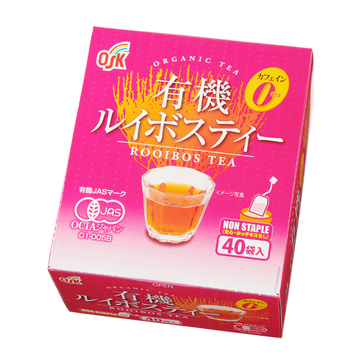 とっておきし新春福袋 OSK 有機ルイボスティー 3.5g×20袋<br> ケース12個購入価額 <br> OSK 有機 ルイボスティー 200g ×2セット