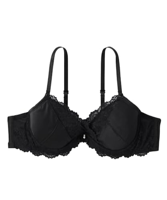 マットサテンレースMTF脇高ブラジャー 1