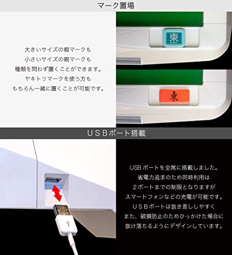 点数表示機能付全自動麻雀卓 Slim SCORE33S 7