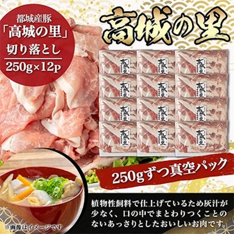 都城産豚「高城の里」切り落とし 2