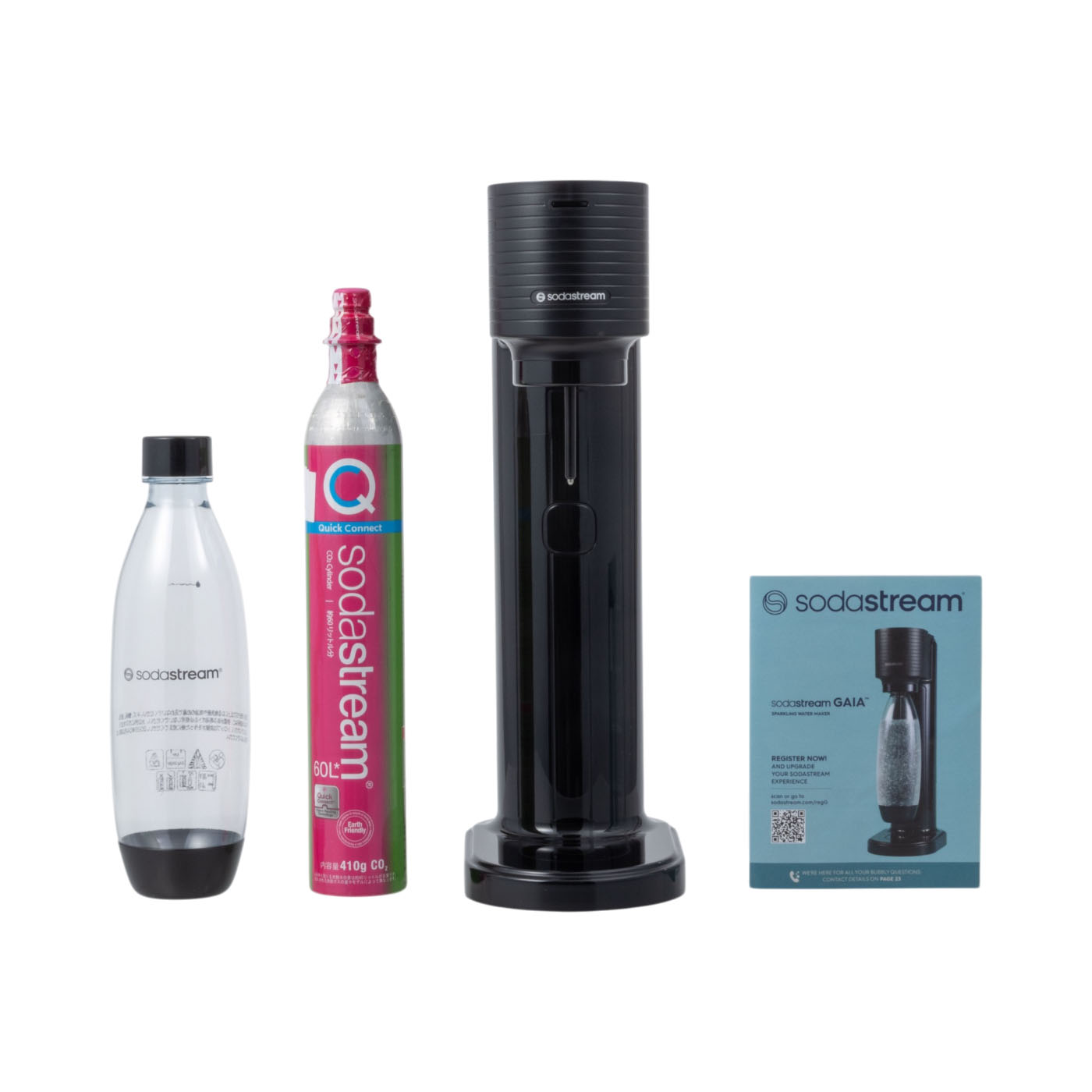 【新品未使用】ソーダストリーム GAIAガイア スターターキット sodastream（ソーダストリーム） GAIA(ガイア)スターターキット 特別