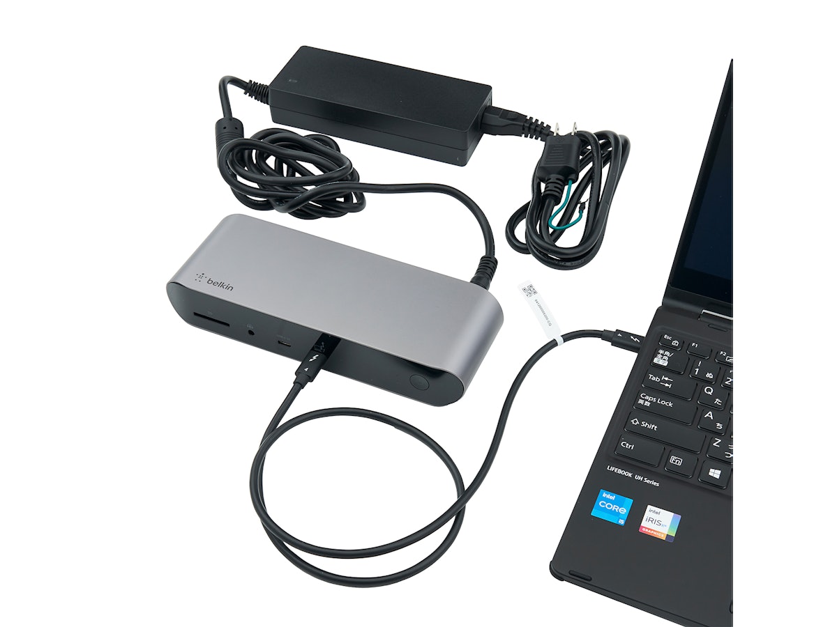 Belkin CONNECT Pro 12-in-1 Thunderbolt 4 Dock INC006qcSGYを Belkin CONNECT Pro 12-in-1 Thunderbolt 4 Dock INC006qcSGYを