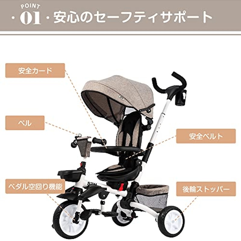 子供用三輪車 折りたたみ 2