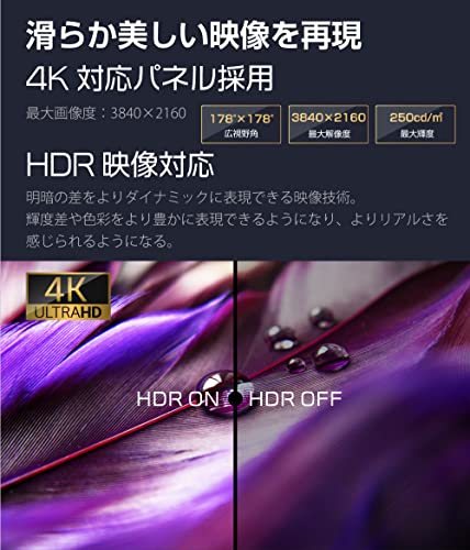4Kモニター 9