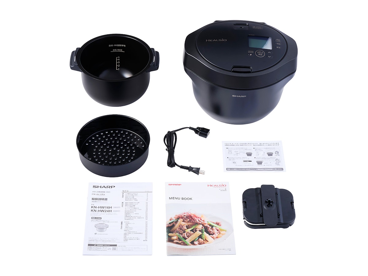 シャープ ヘルシオ ホットクック KN-HW24Hを検証レビュー!自動調理器 シャープ ヘルシオ ホットクック KN-HW24Hを検証レビュー!自動調理器