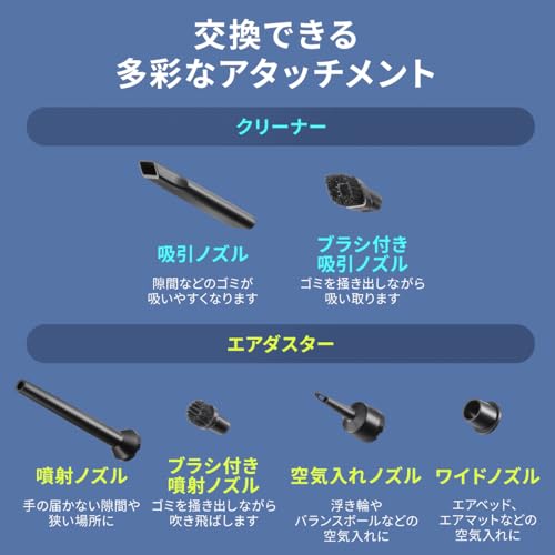 電動エアダスター 6