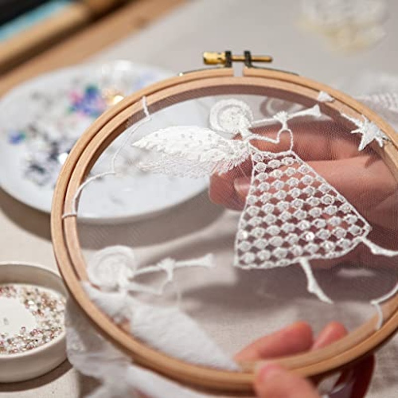 刺繍枠 ブナ材 2個セット 4