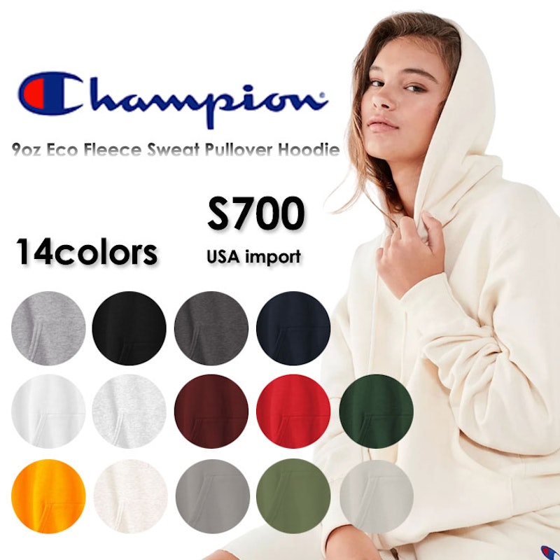 9oz Eco Fleece Sweat Pullover Hoody 1