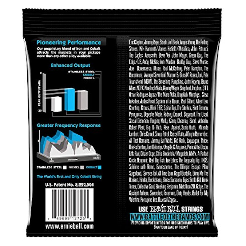EXTRA SLINKY COBALT ELECTRIC GUITAR STRINGS 2