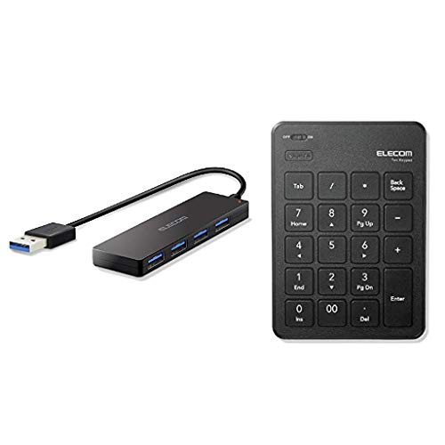 4ポートUSB3.0ハブ&薄型テンキーパッド 1