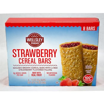 Wellsley Farms フルーツ＆グレーン シリアルバー バラエティパック 4