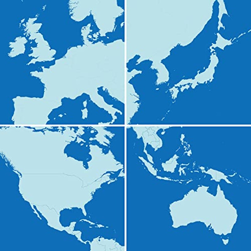 世界地図ポスター 4