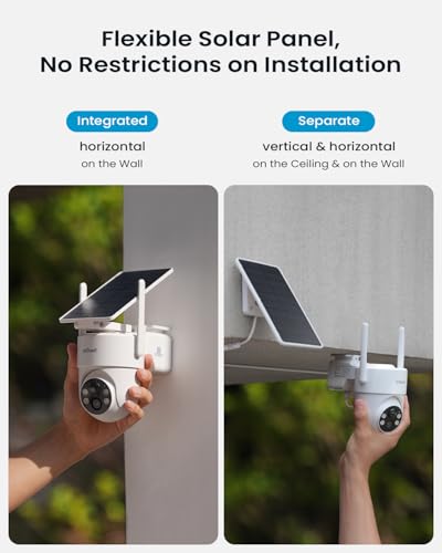 屋外ソーラー電池式防犯カメラ 2