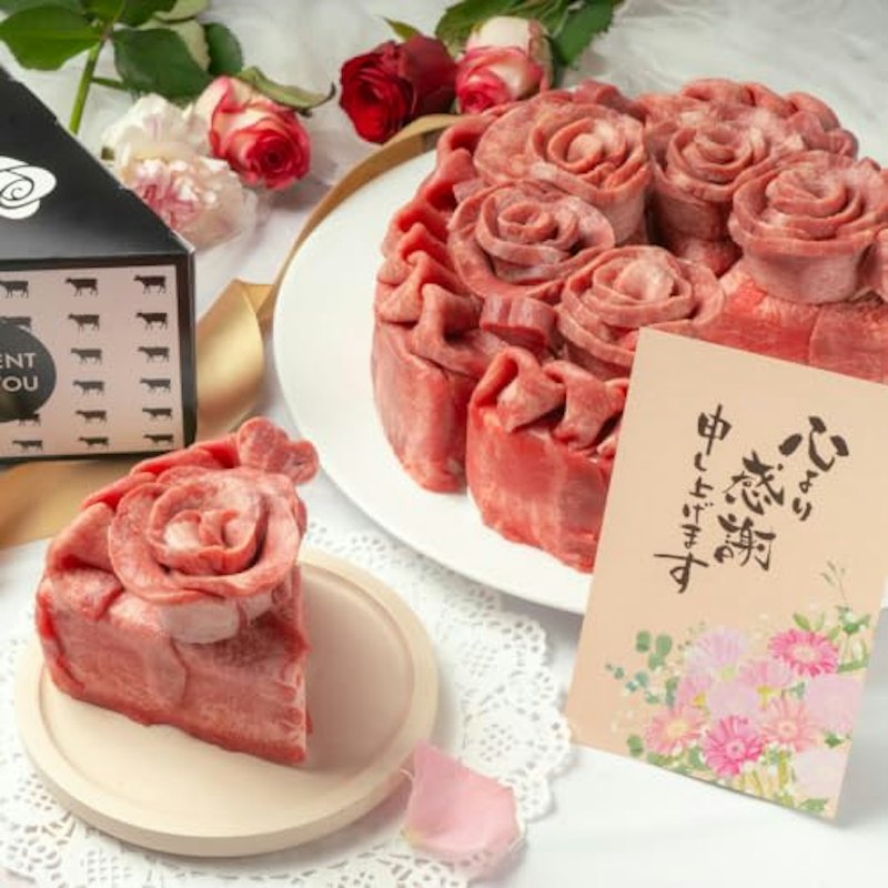 牛タンのショートケーキ 1