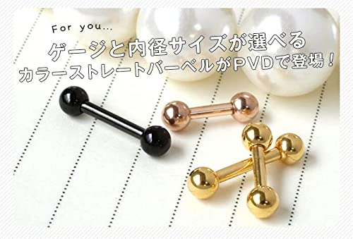 ボディピアス　ストレートバーベル 2