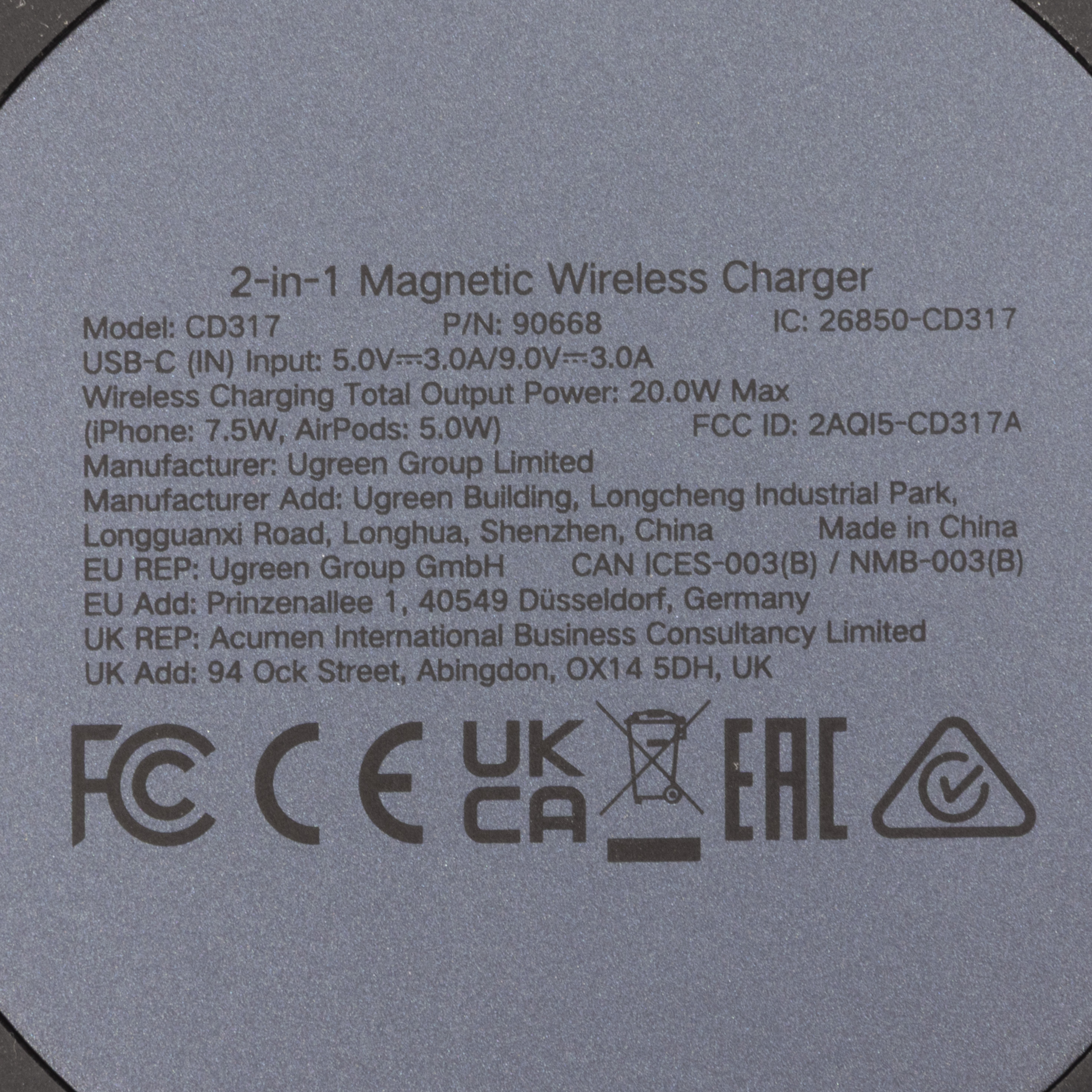 ワイヤレス充電器 6