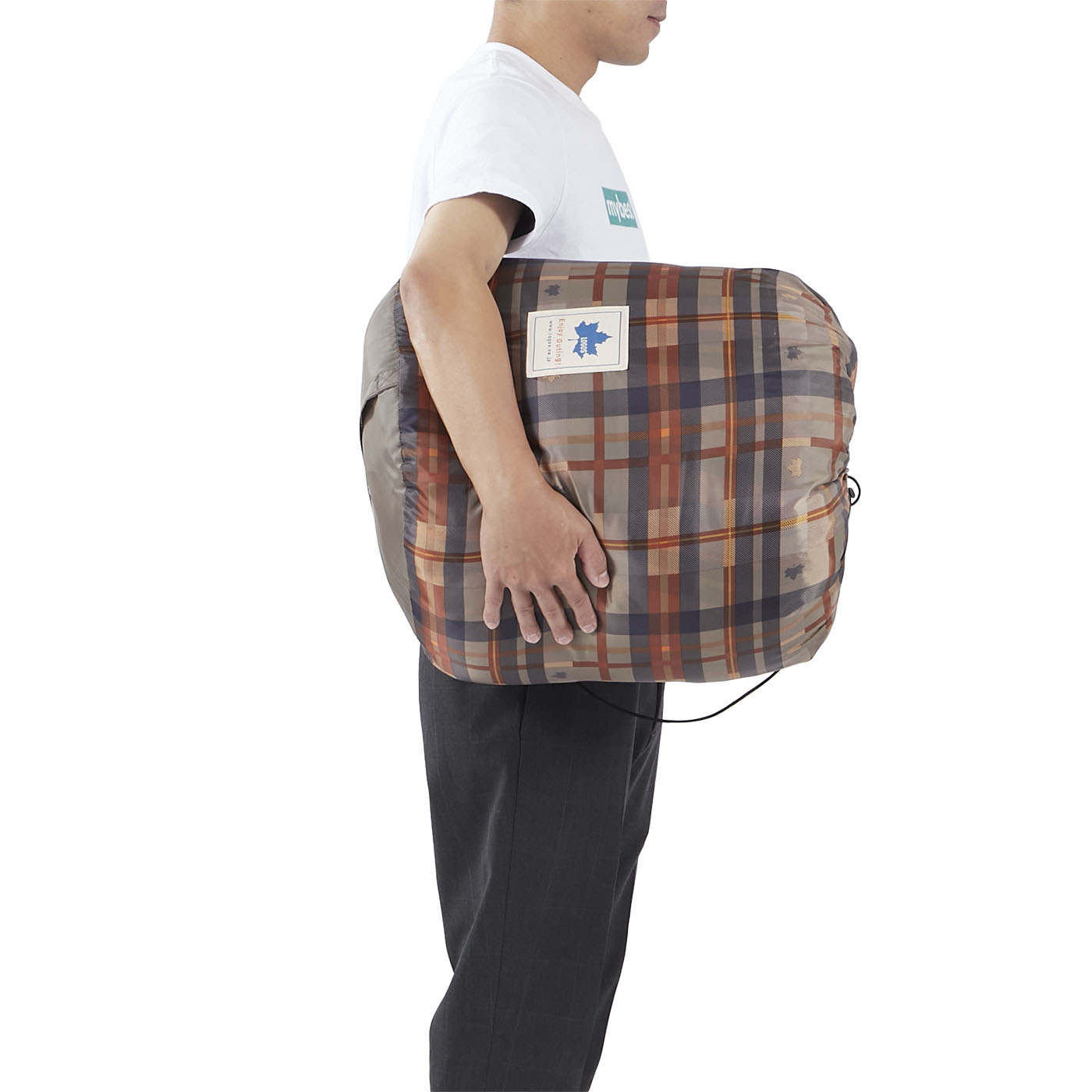 ロゴス 抗菌防臭 丸洗いサウンドリーシュラフ・-2（枕ホルダー付き）の